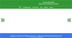 Desktop Screenshot of blackcanyonjellystone.com