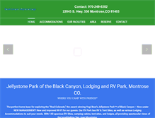 Tablet Screenshot of blackcanyonjellystone.com